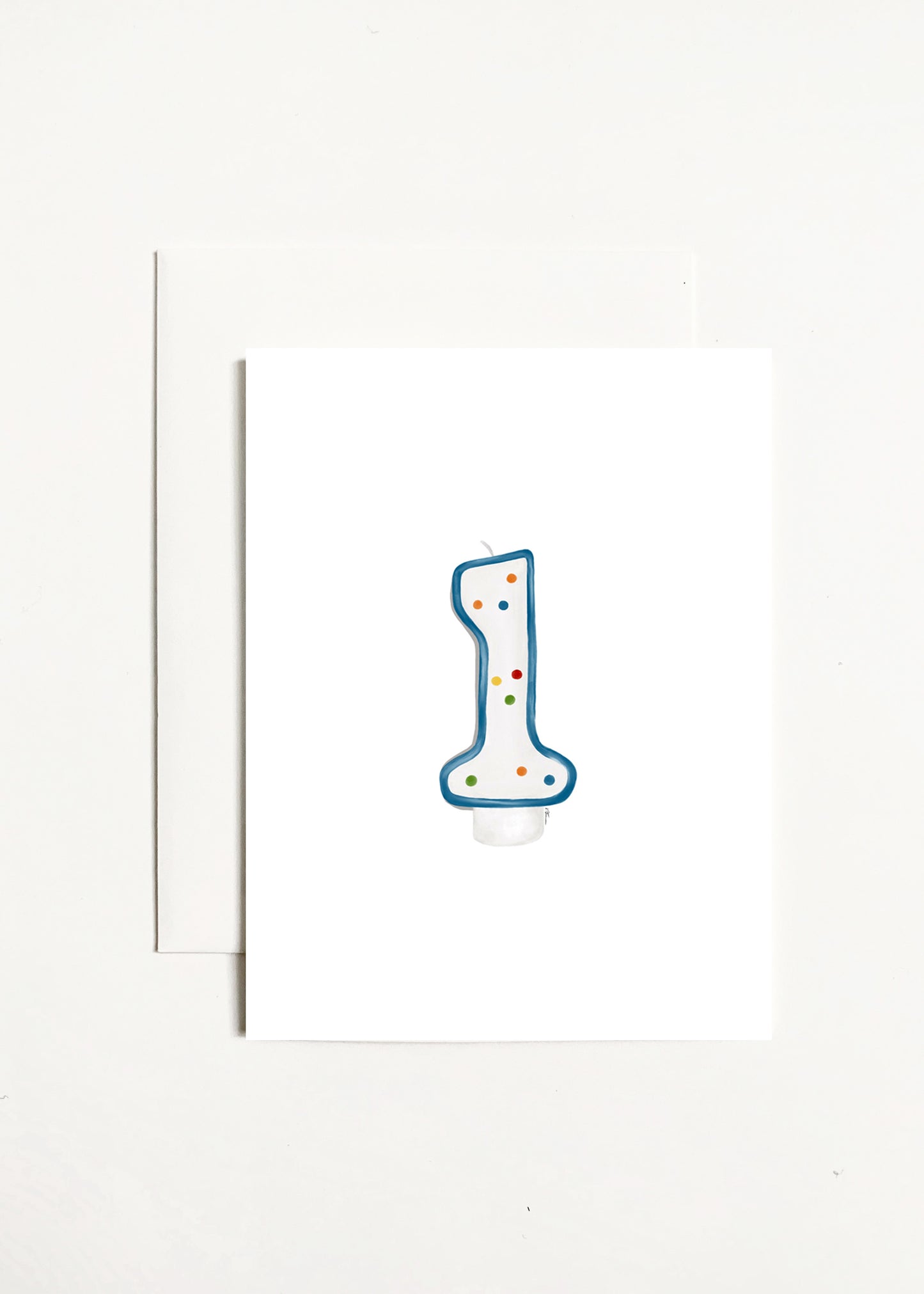 1 - Blue Candle