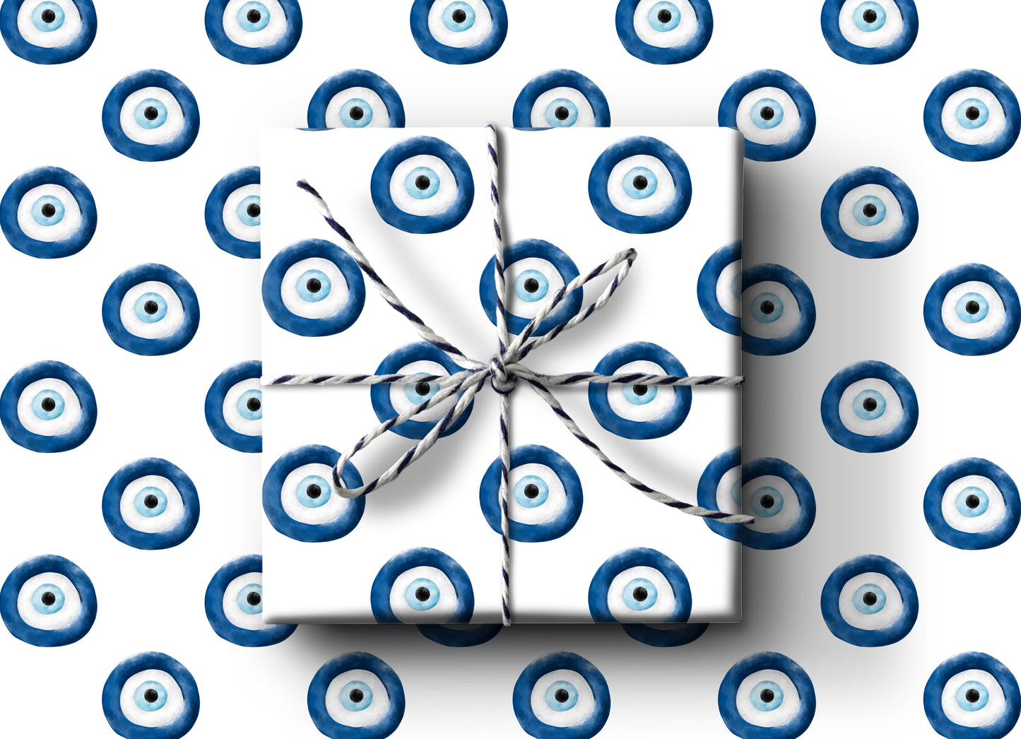 Evil Eye Wrapping Paper