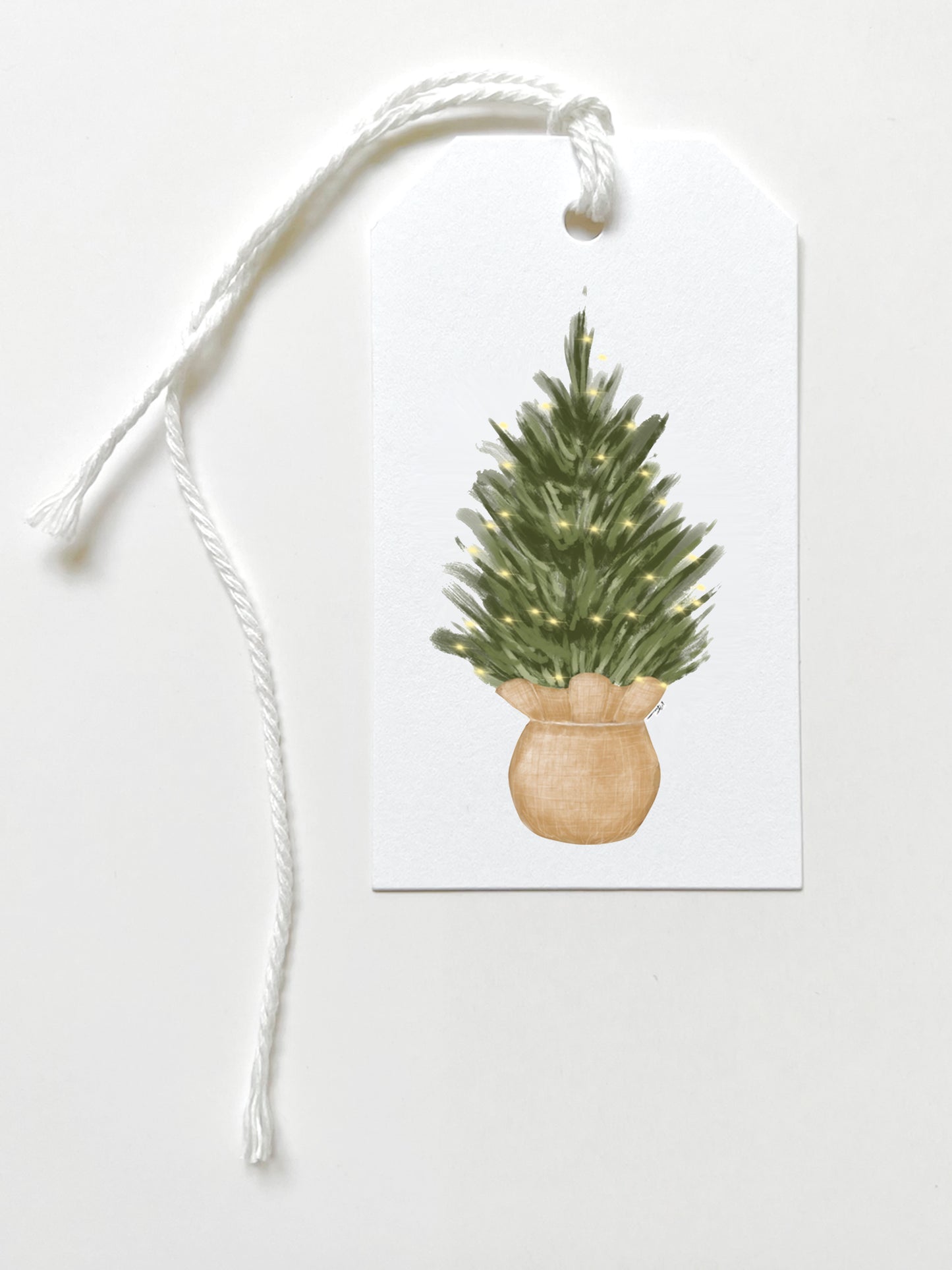 Mini Tree Gift Tags