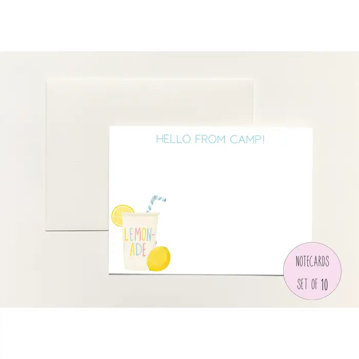 Lemonade Camp Notes