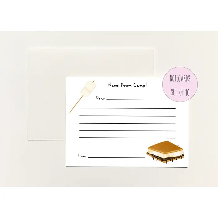 S'mores Camp Notes