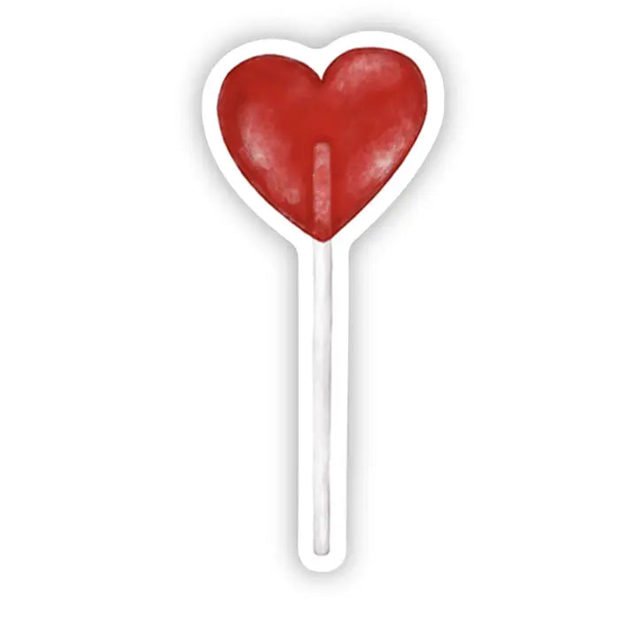 Heart Lollipop Sticker