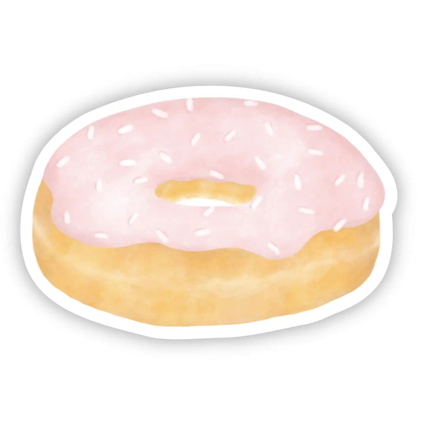 Pink Frosted Donut