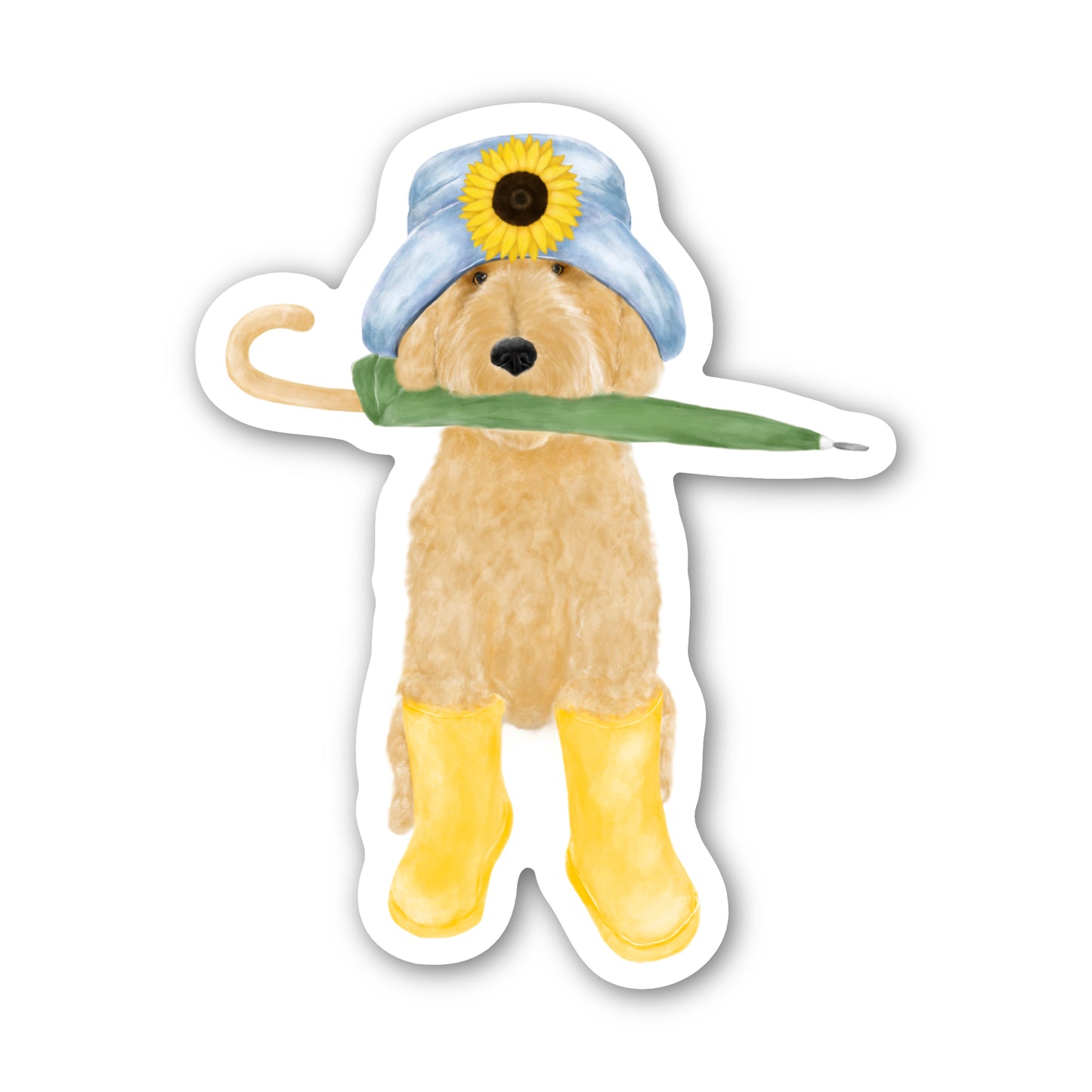Sunshine Doodle Sticker