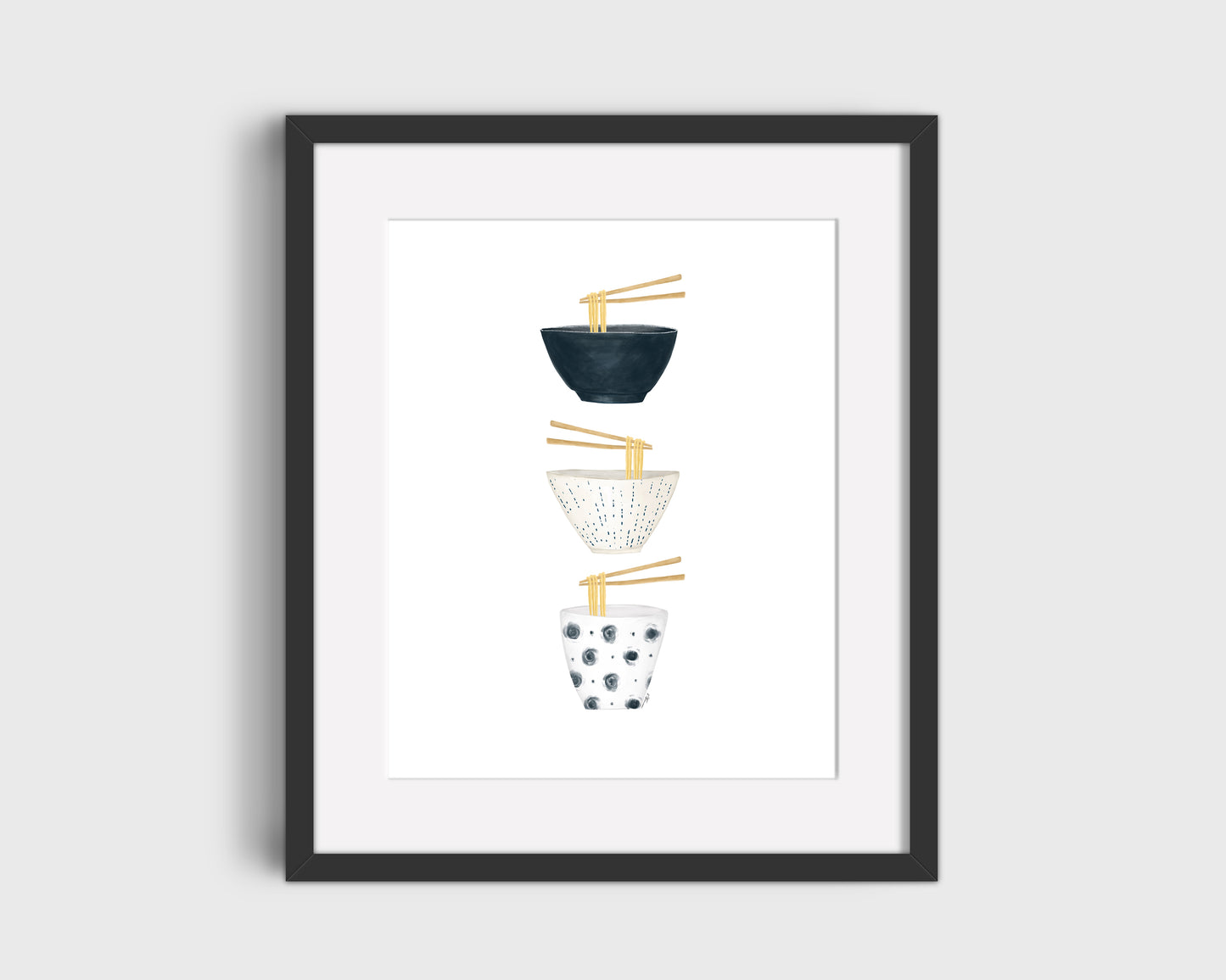 3 Ramen Bowls