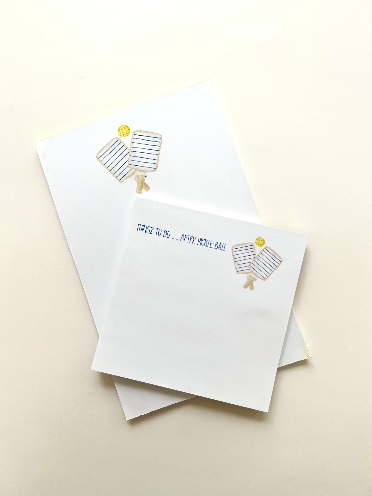 Things To Do... After Pickleball Notepad
