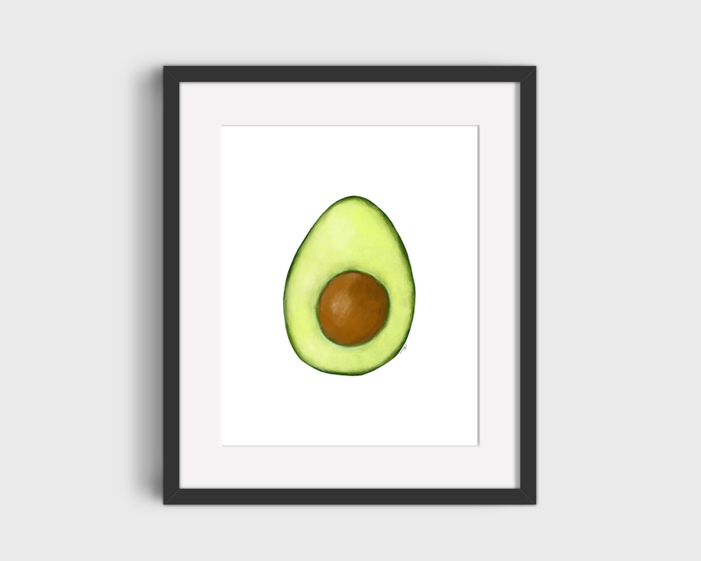 Avocado Art Print