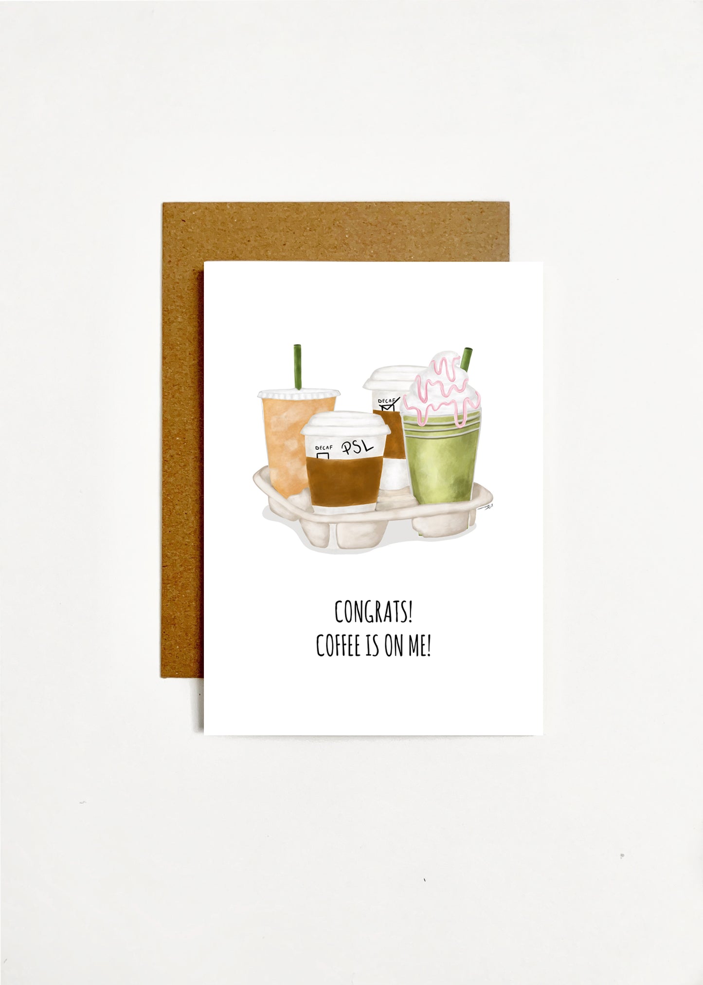 Congrats! Coffee Is On Me!