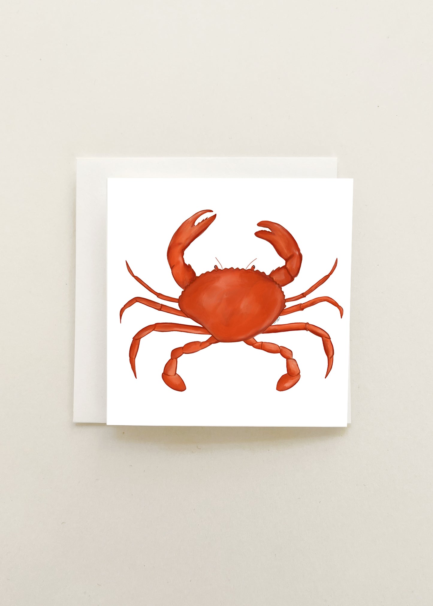 Crab Enclosure Card