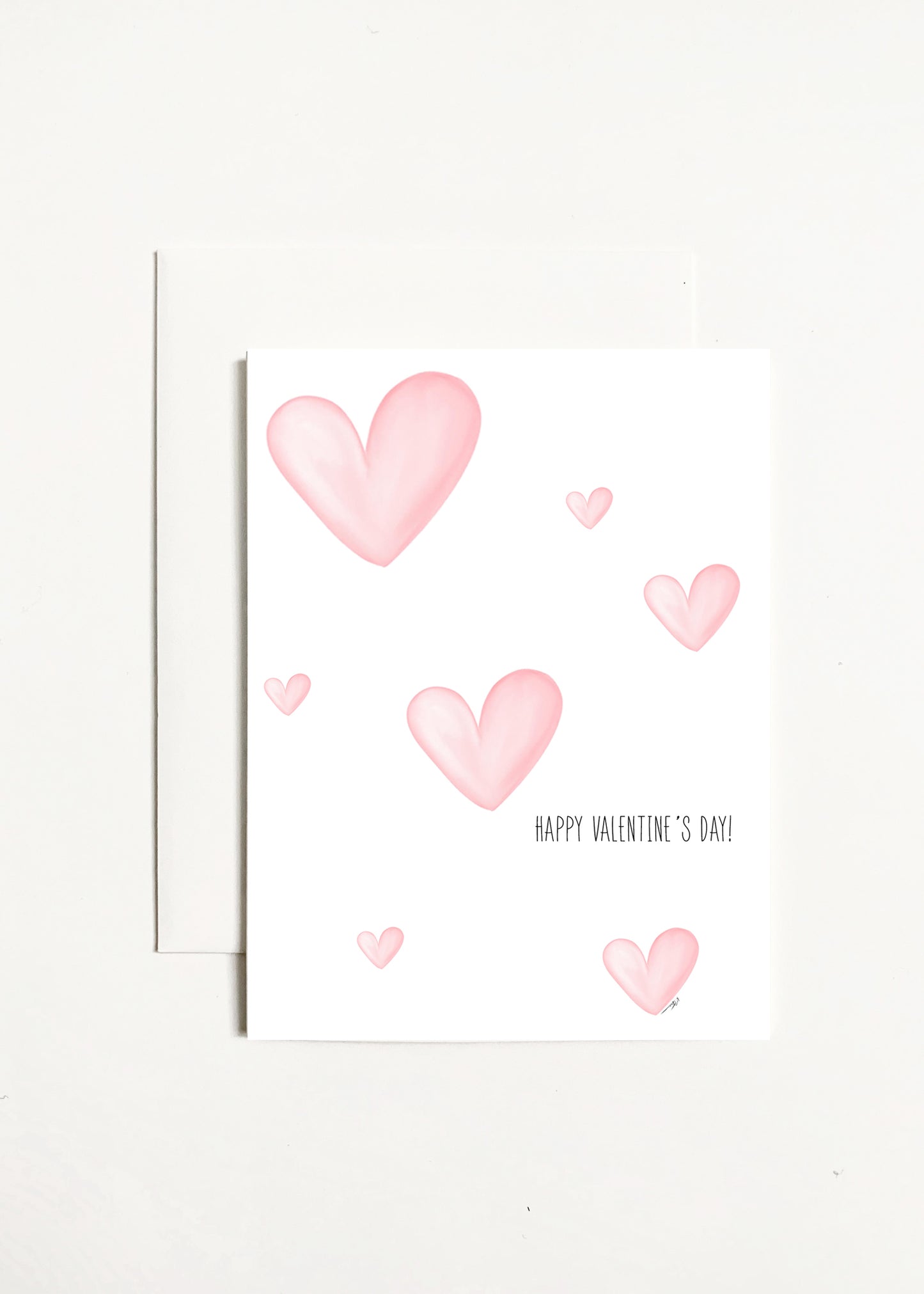 Happy Valentine's Day! - Pink Hearts