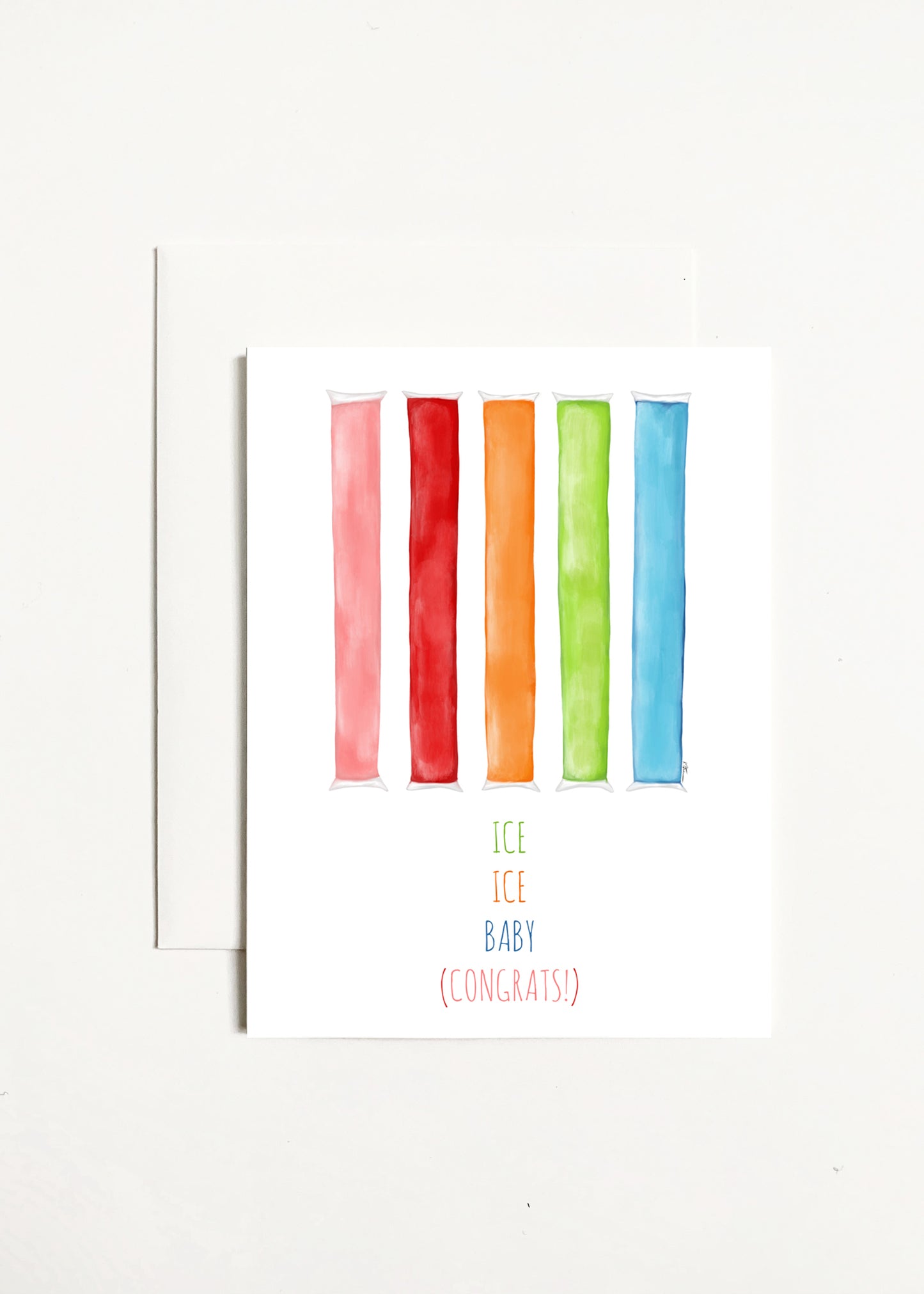 Ice Ice Baby (Congrats!) - Ice Pops