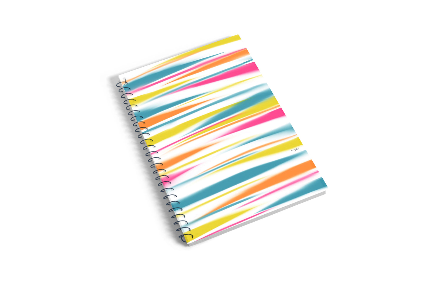 Multi Stripe Notebook
