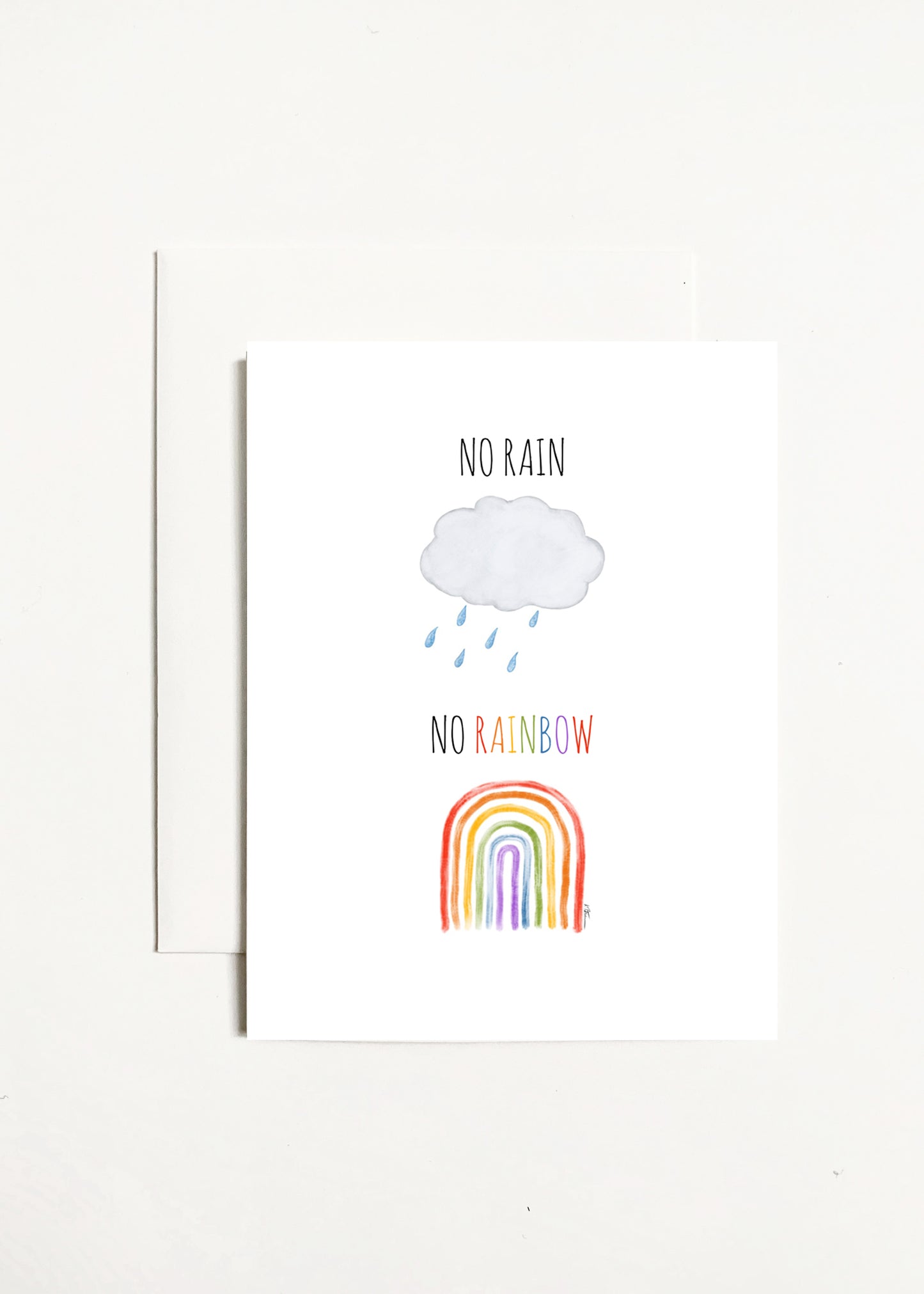 No Rain No Rainbow