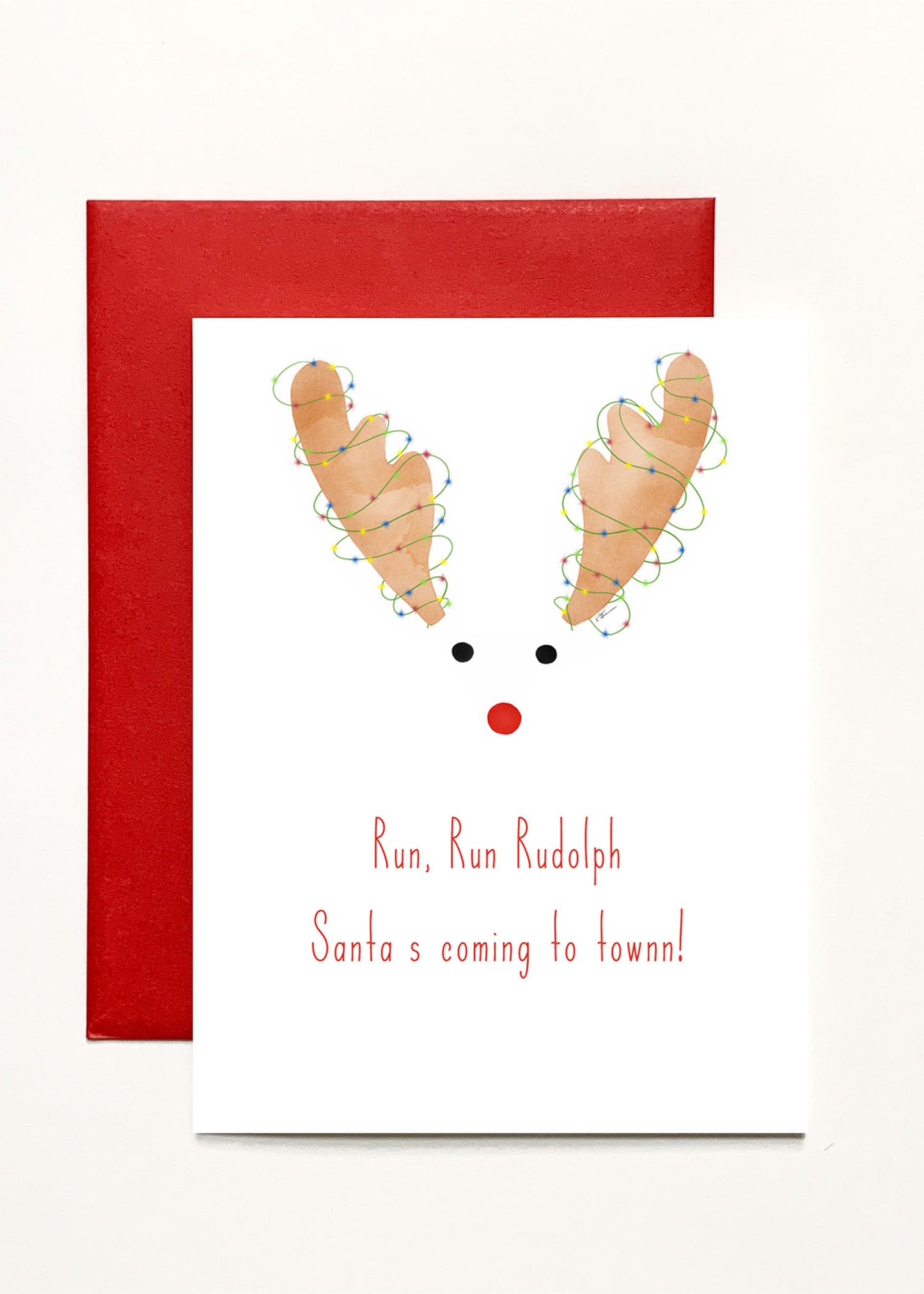 Run, Run Rudolph Santa's Coming To Town!