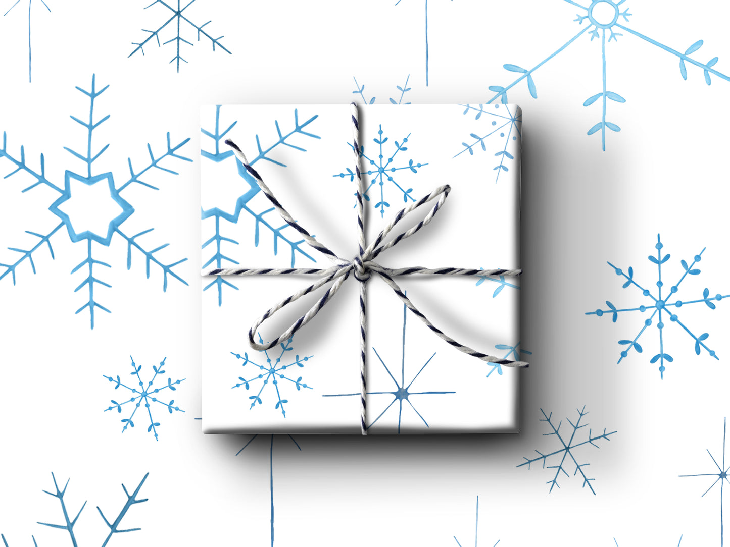 Snowflakes Wrapping Paper