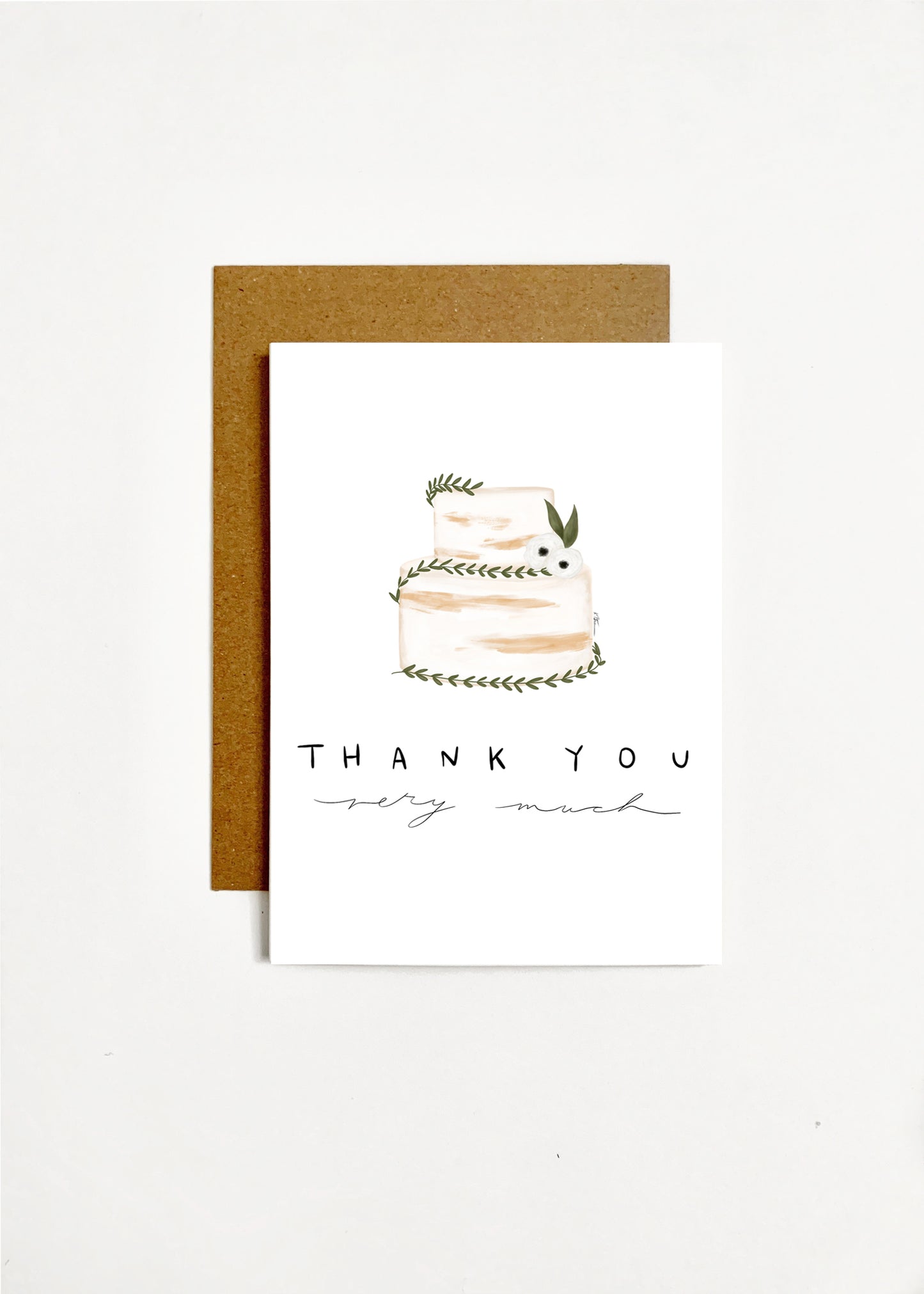 Thank You Very Much - Naked Wedding Cake