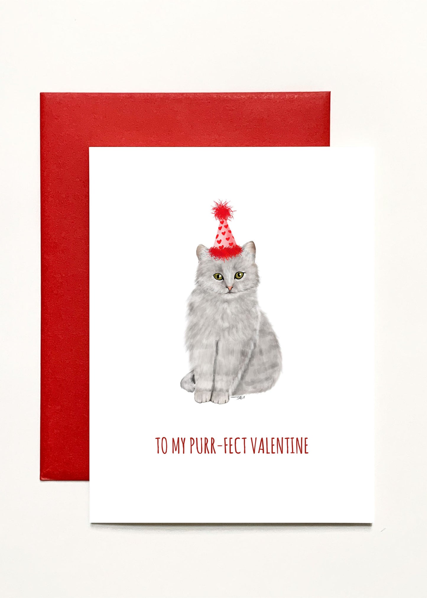 To My Purr-fect Valentine
