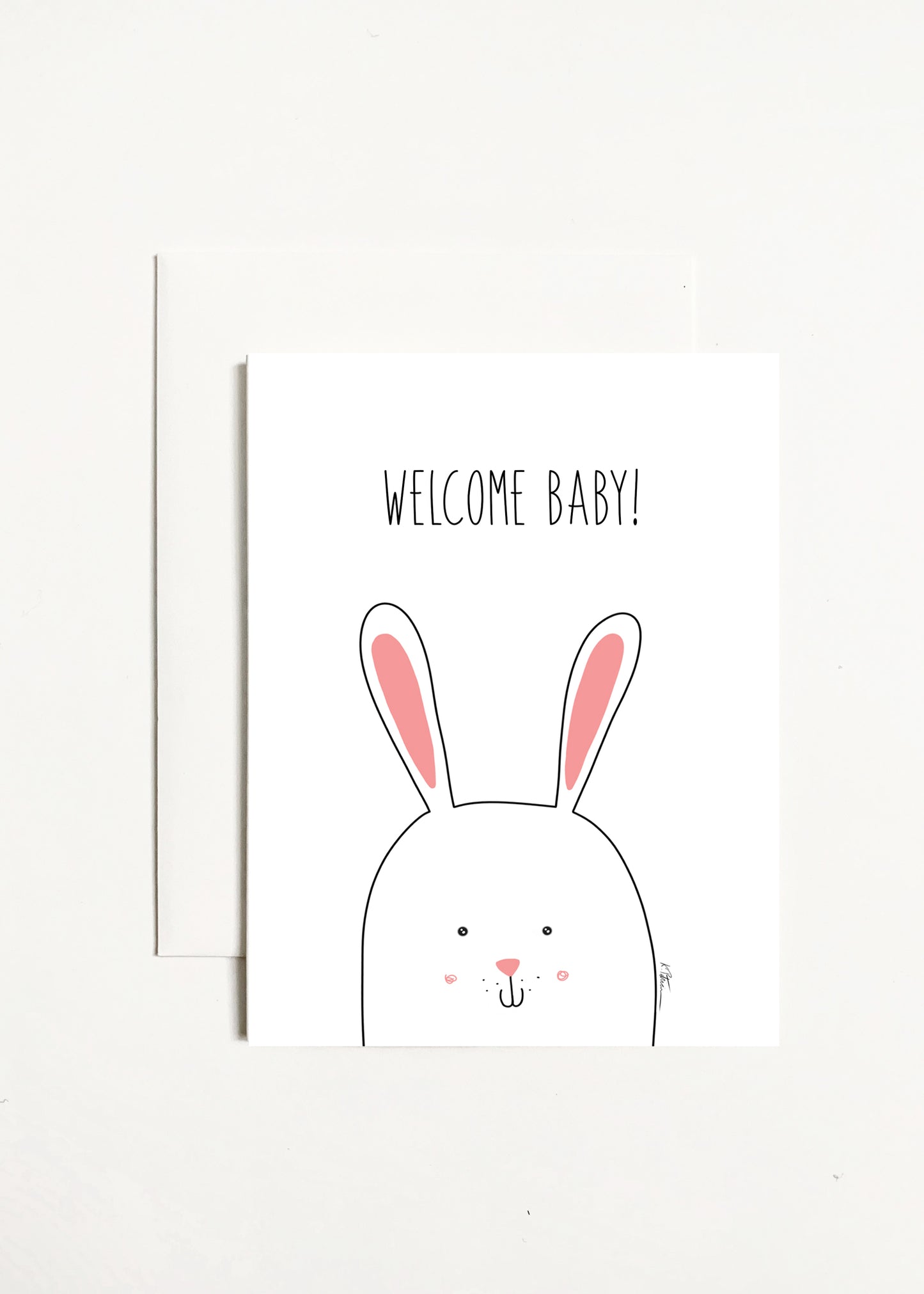 Welcome Baby! - Bunny