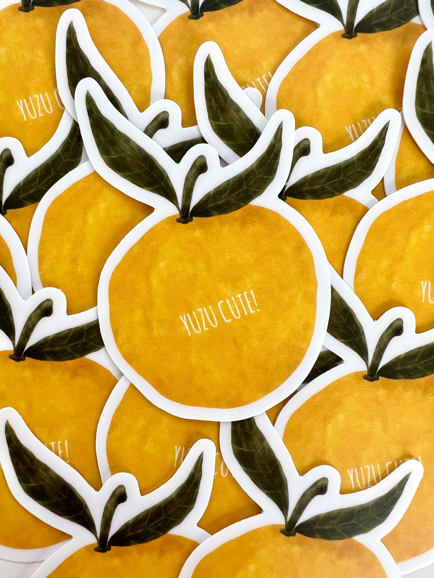 Yuzu Cute Sticker