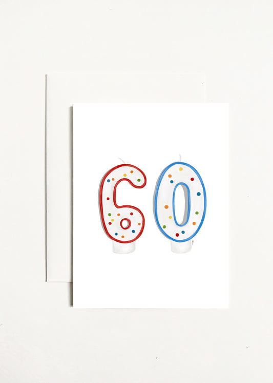 60 Birthday Candles