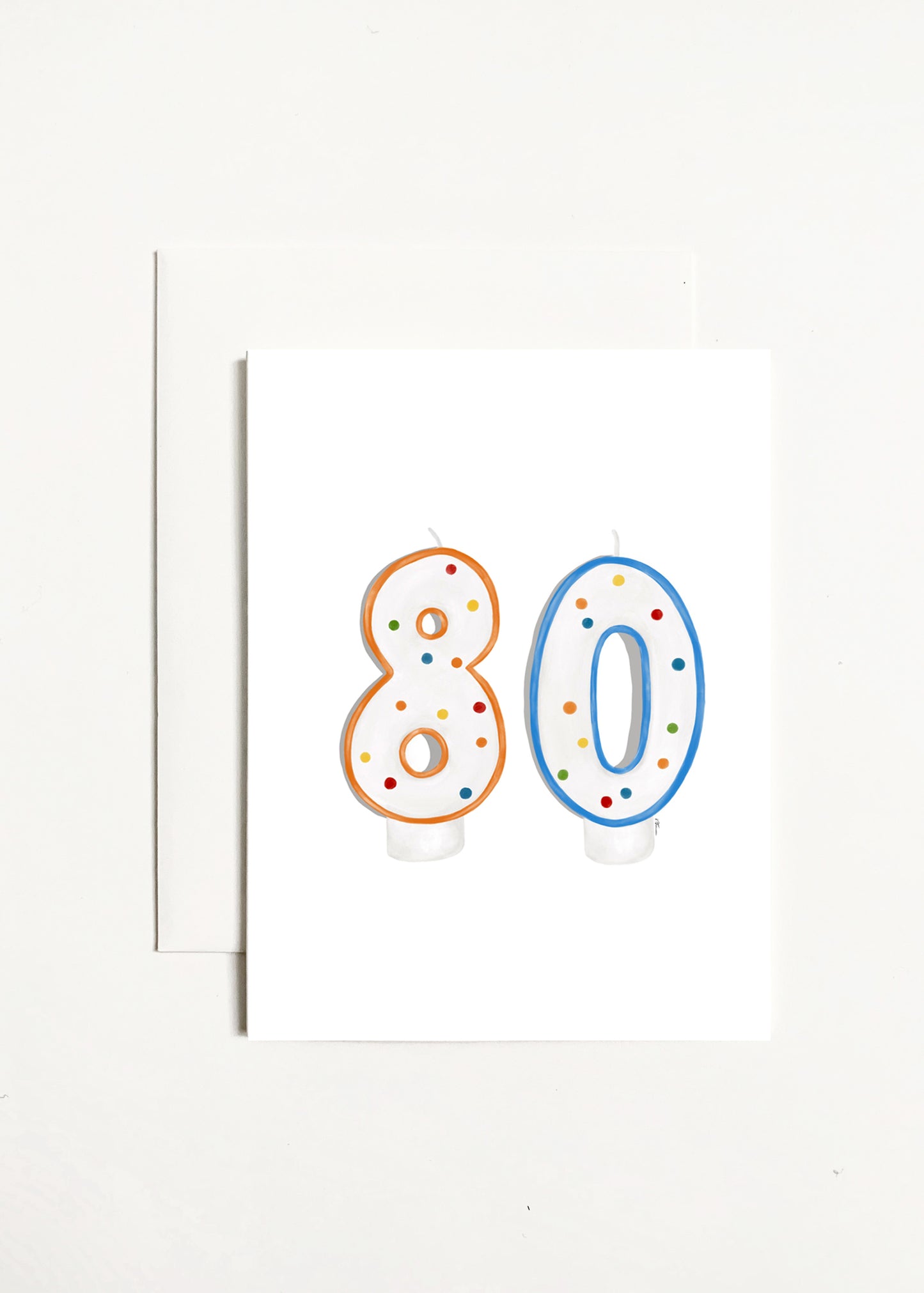 80 Birthday Candles