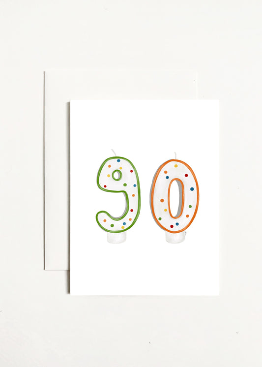 90 Birthday Candles