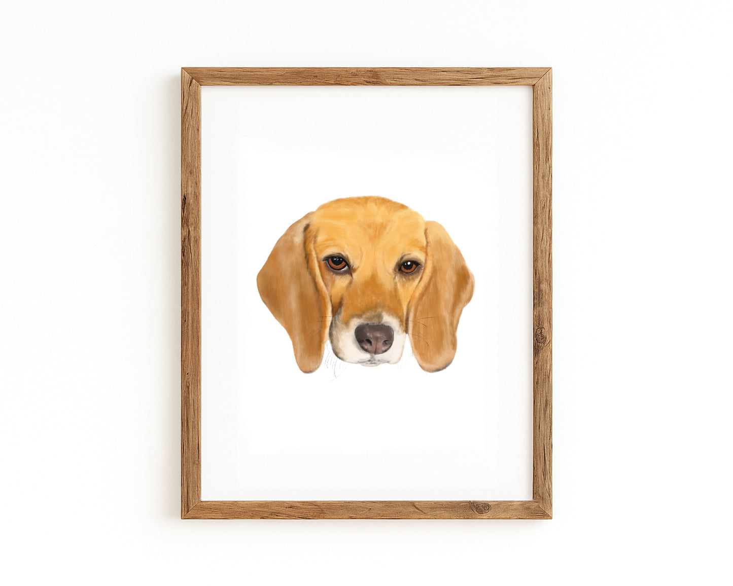 Custom Pet Portrait - 8x10 Art Print