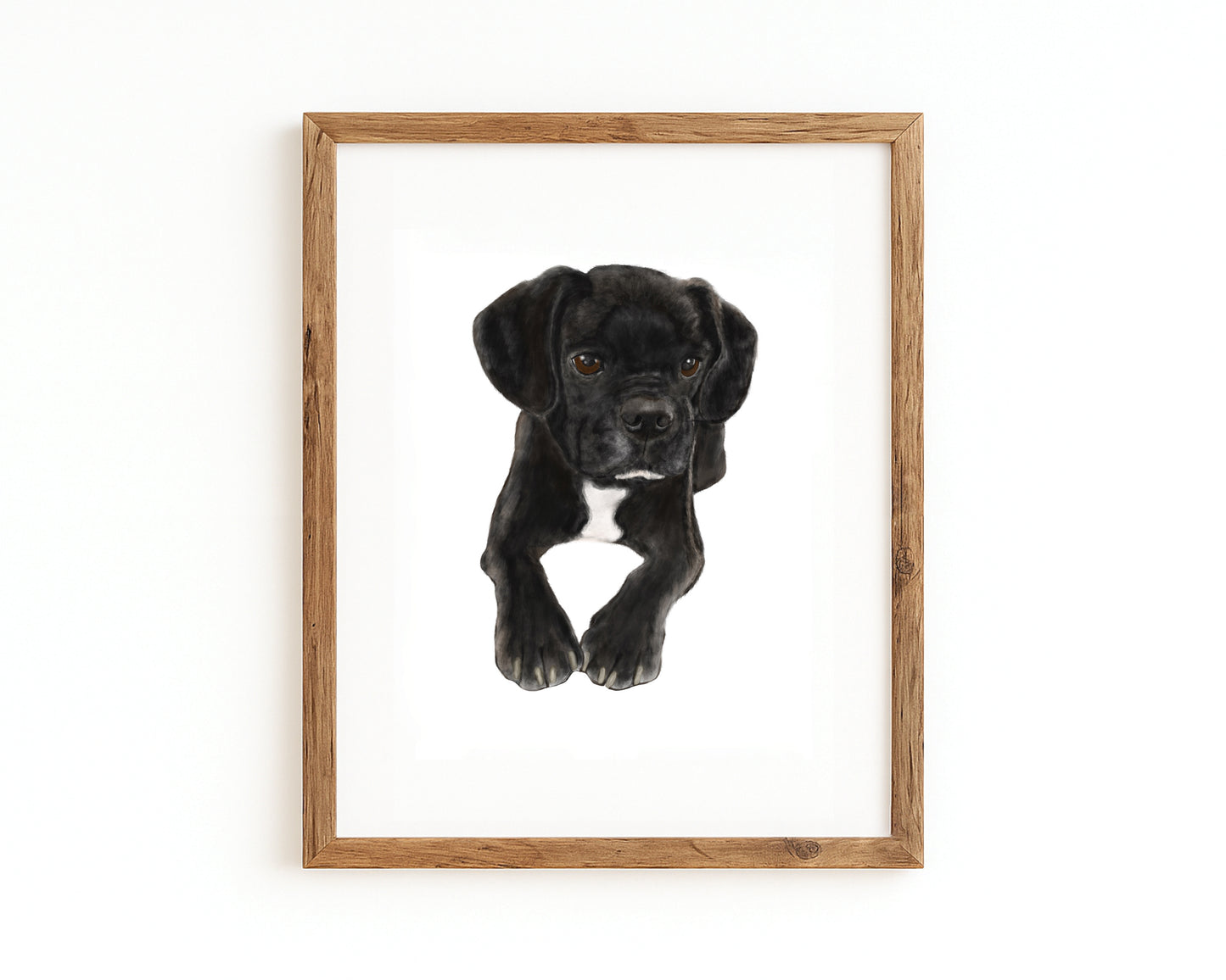 Custom Pet Portrait - 5x7 Art Print