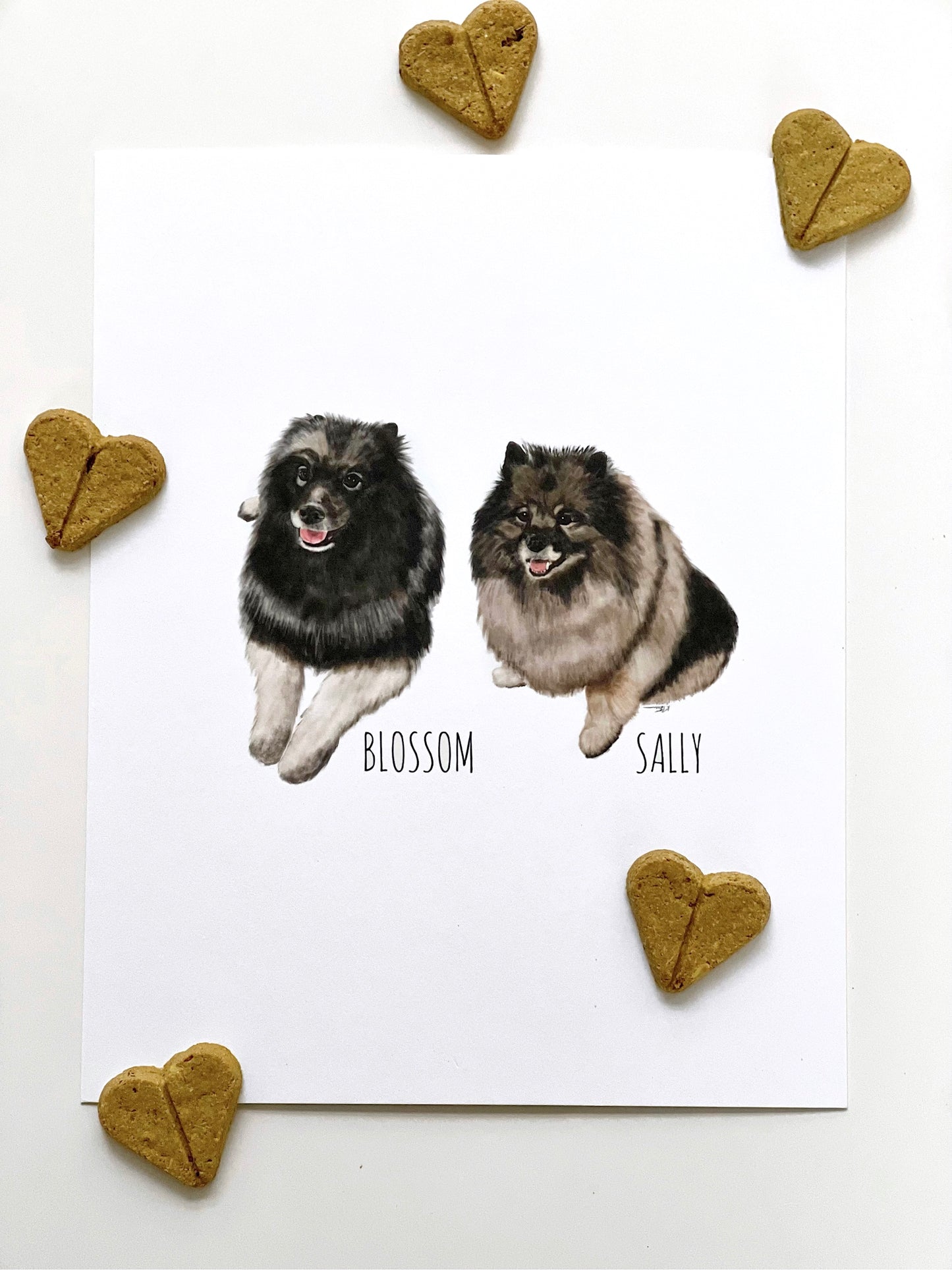 Custom Pet Portrait- 4x6 Art Print
