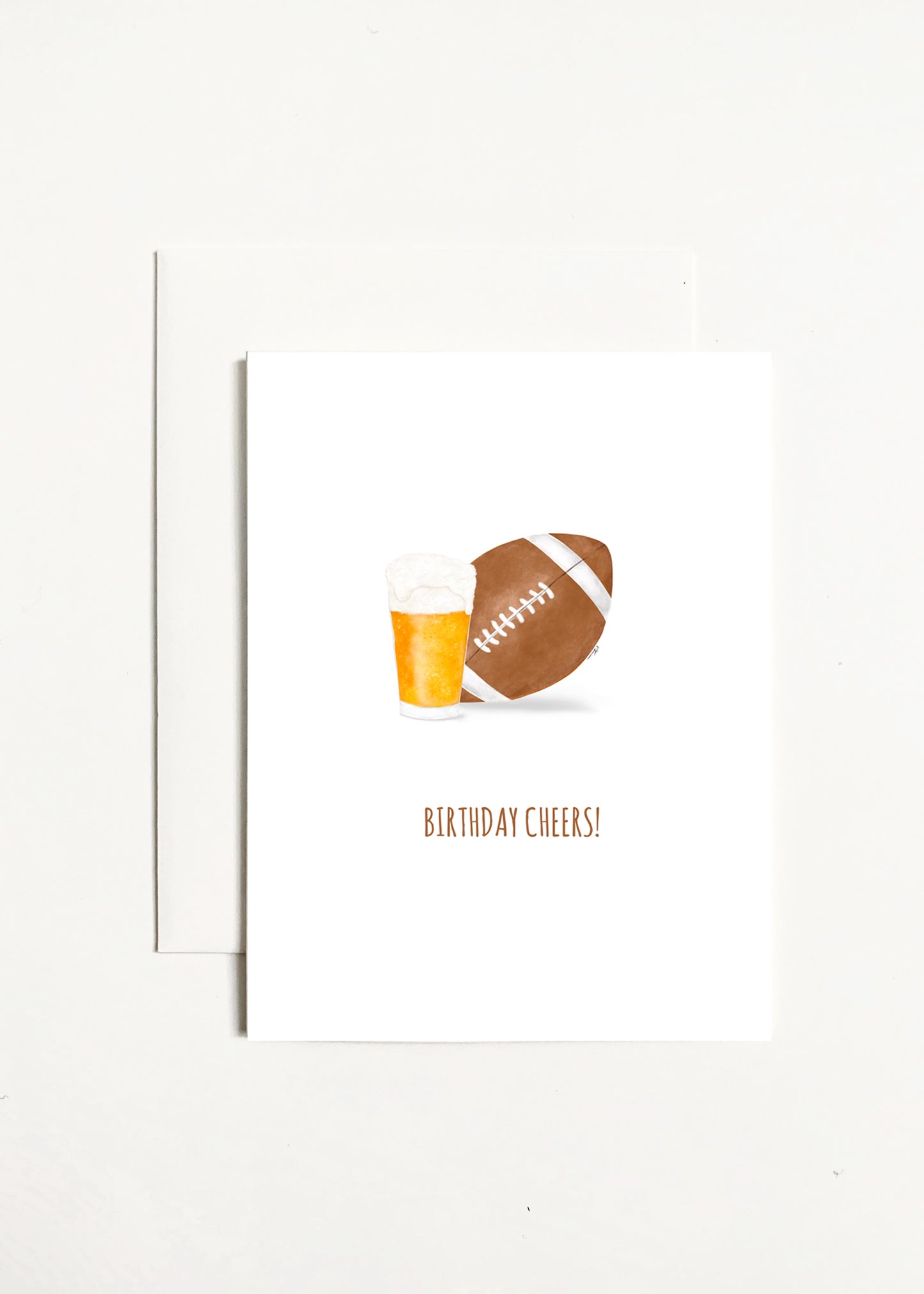 Birthday Cheers! Football
