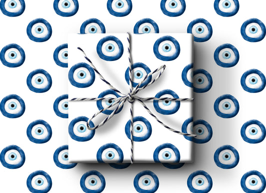 Evil Eye Wrapping Paper