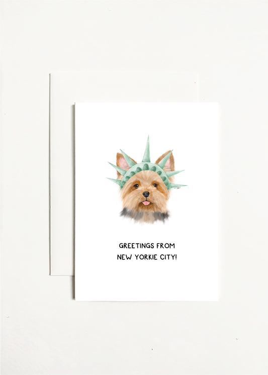 Greetings From New Yorkie City