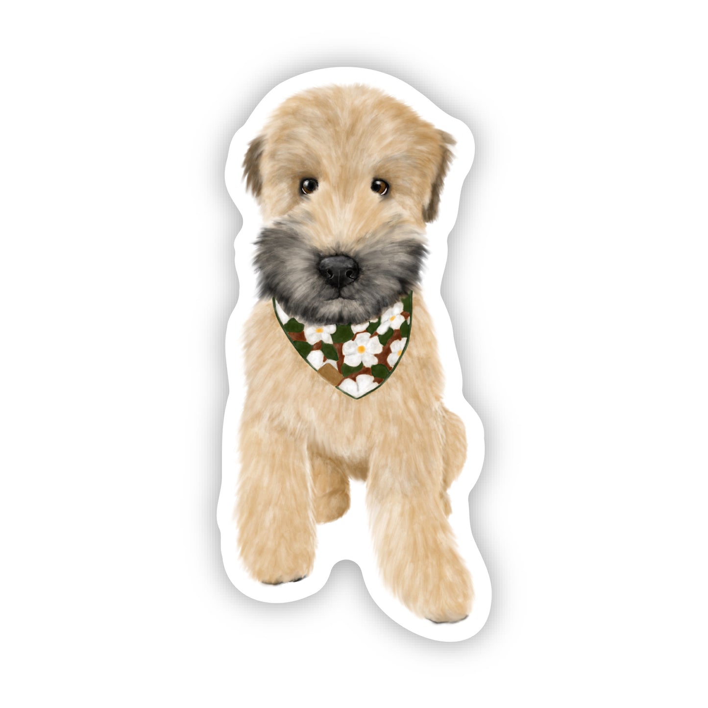 Custom Pet Portrait Stickers (Set of TWO Stickers)