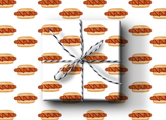 Hot Dogs Wrapping Paper