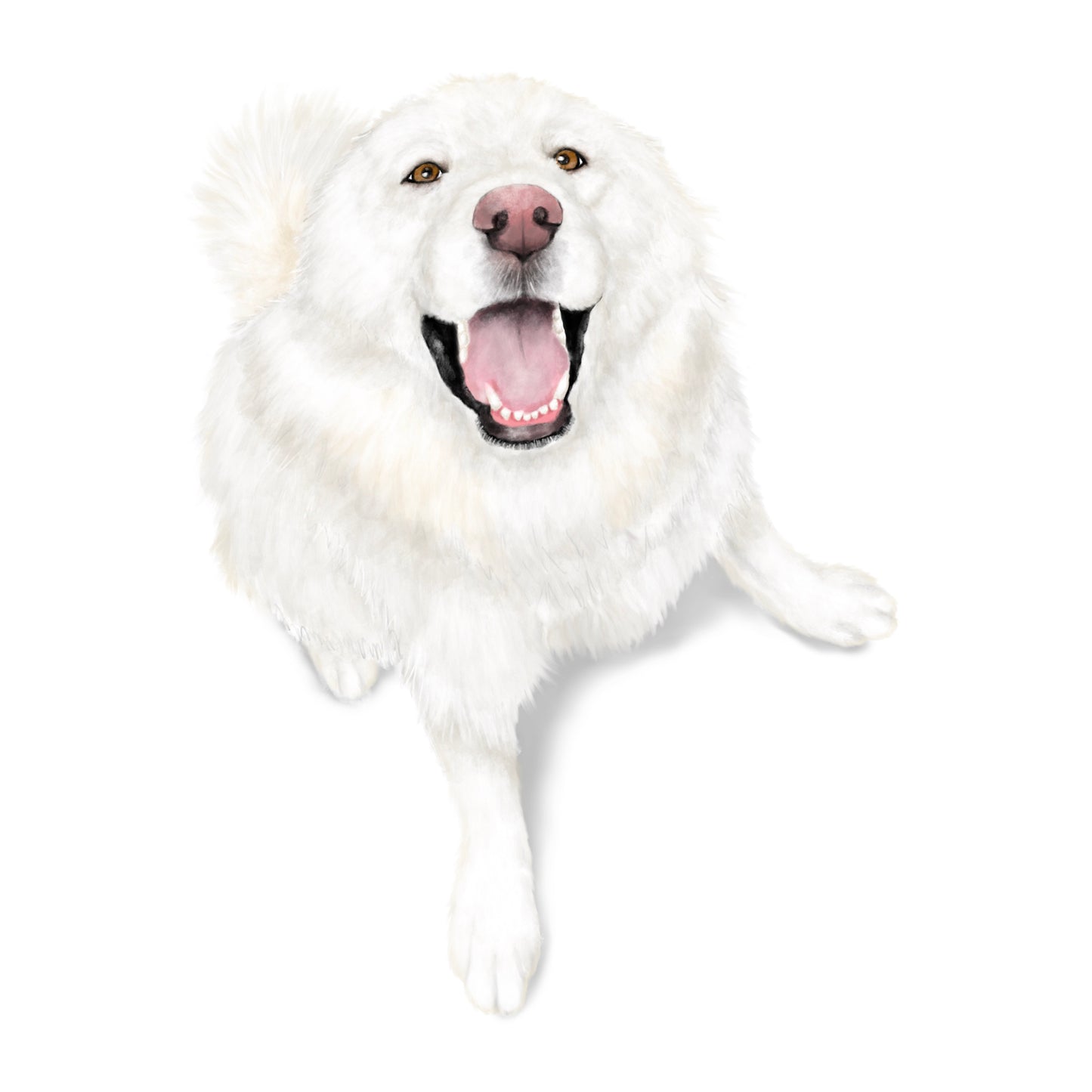 Custom Pet Portrait - Digital File Only