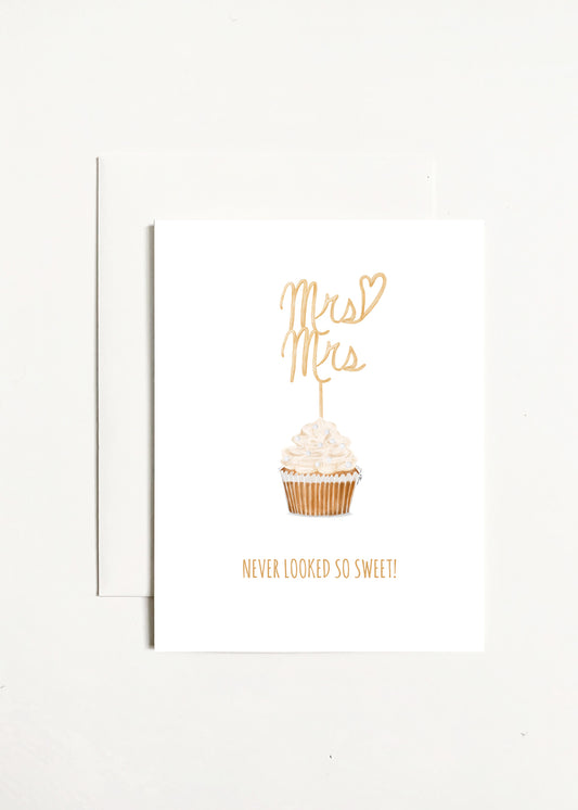 Mrs & Mrs Never Looked So Sweet!