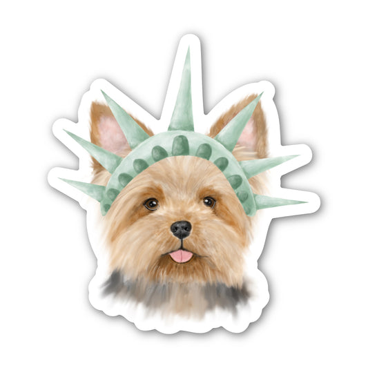 New Yorkie Sticker