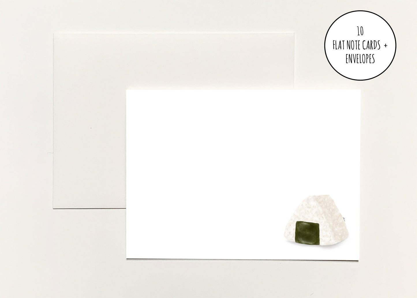 Onigiri Flat Notecards