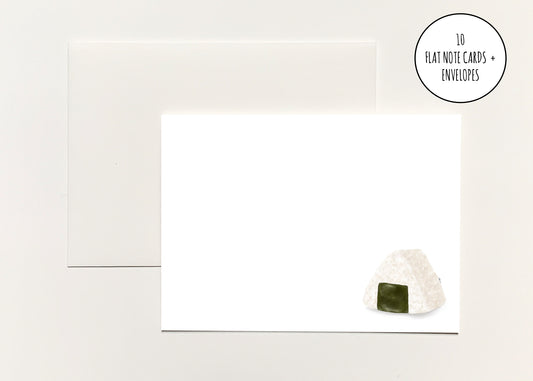 Onigiri Flat Notecards