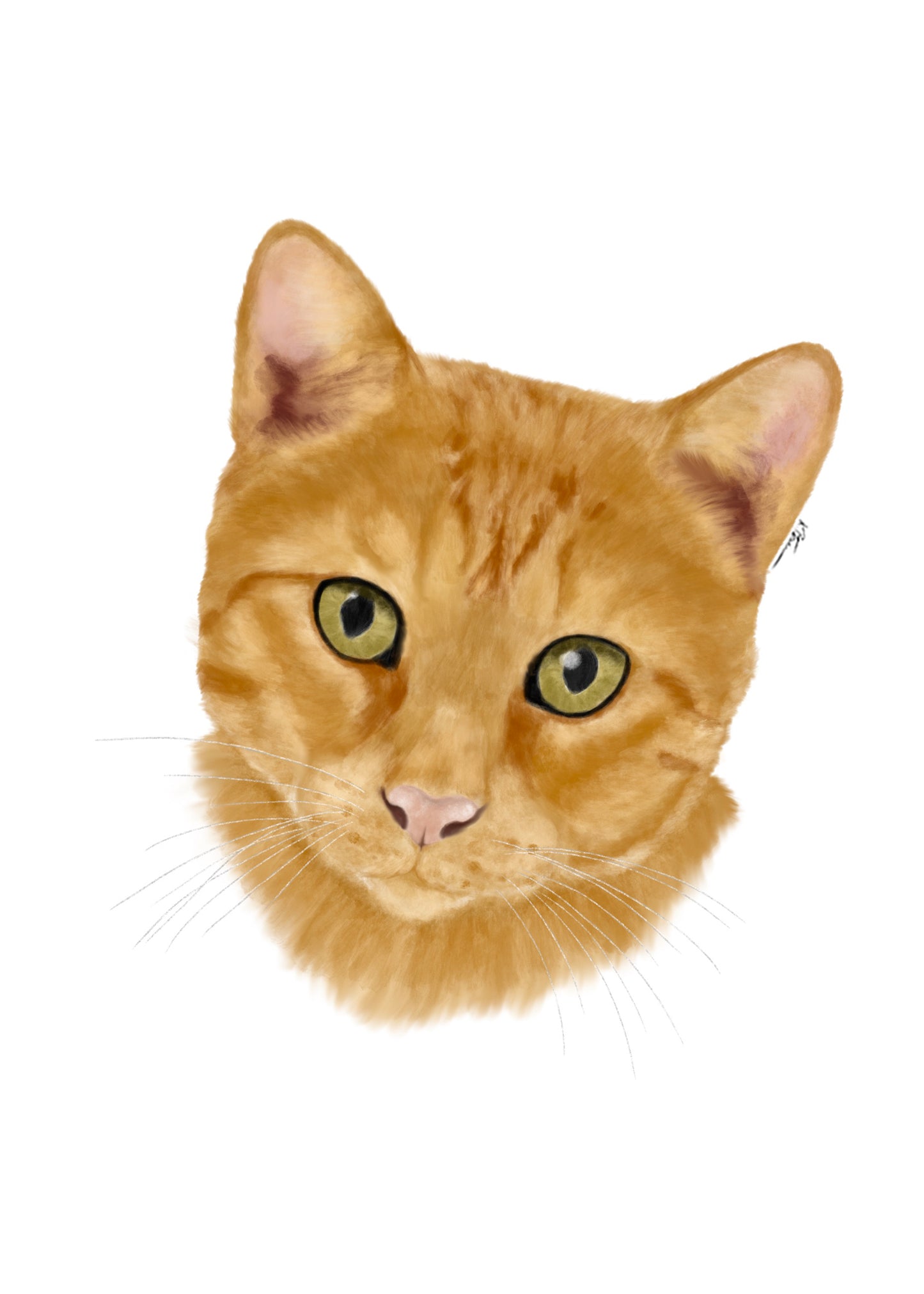 Custom Pet Portrait - Digital File Only