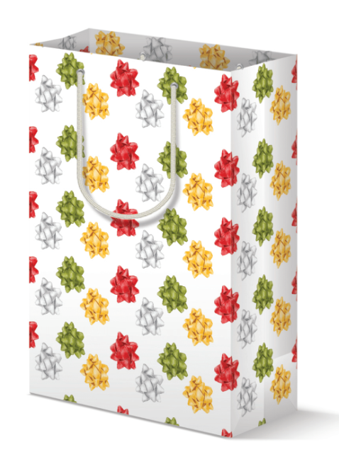 Christmas Bows Gift Bag