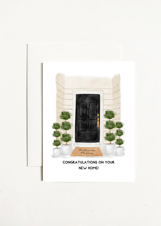 Congratulations On Your New Home!