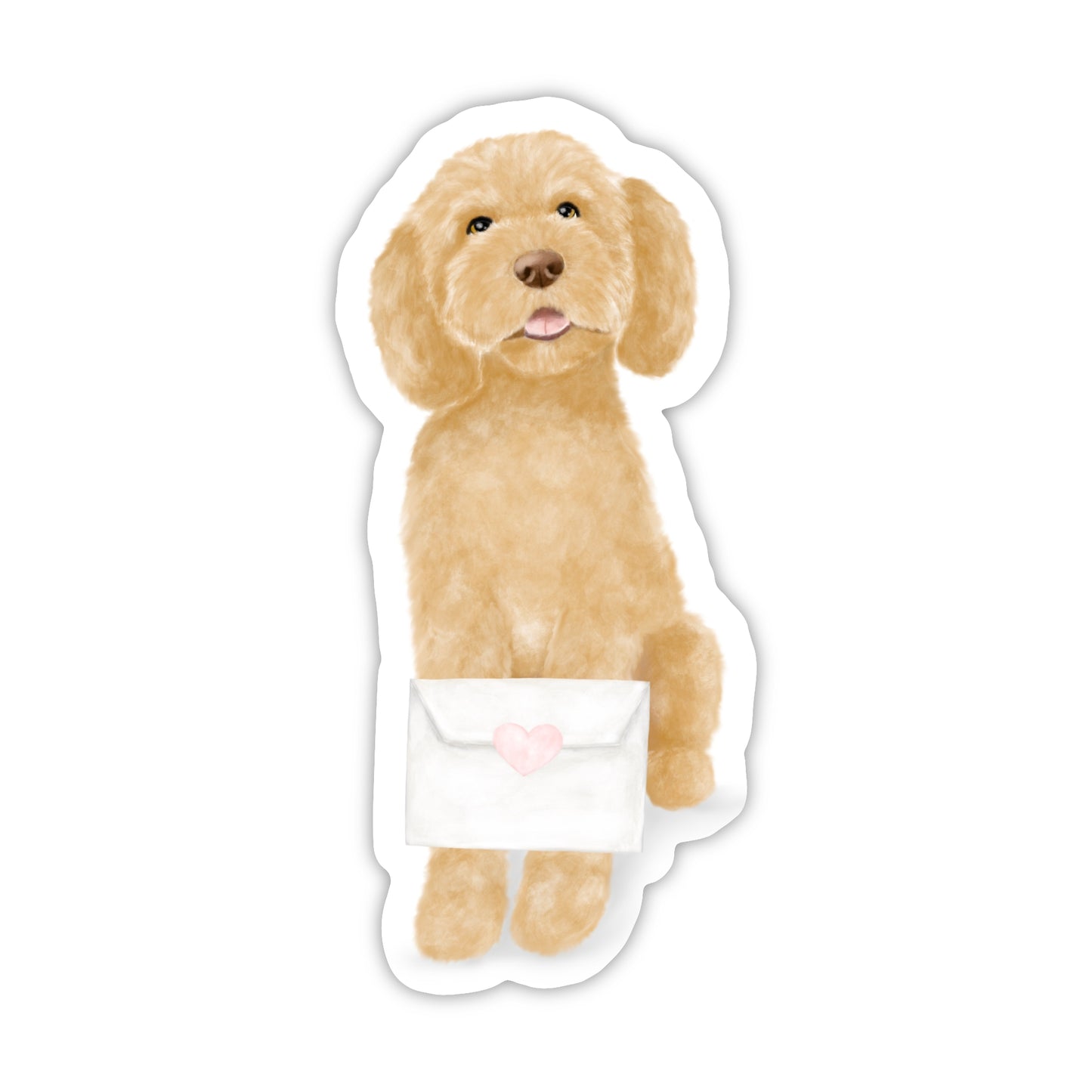 Custom Pet Portrait Stickers (Set of 5 Stickers)