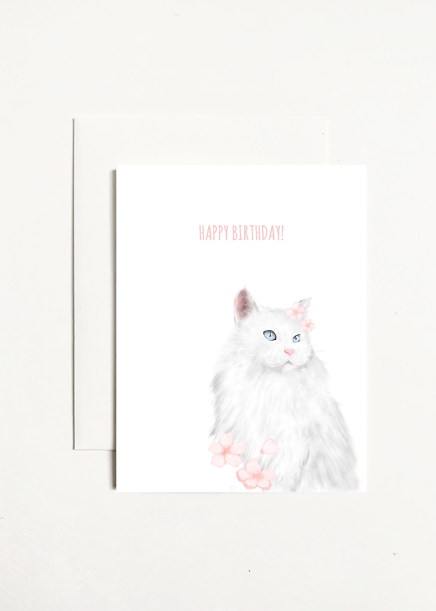 Happy Birthday - Sakura Cat