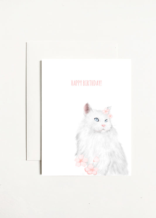 Happy Birthday - Sakura Cat
