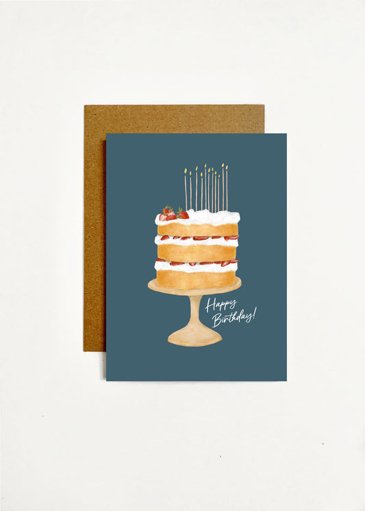 Happy Birthday! - Strawberry Cake