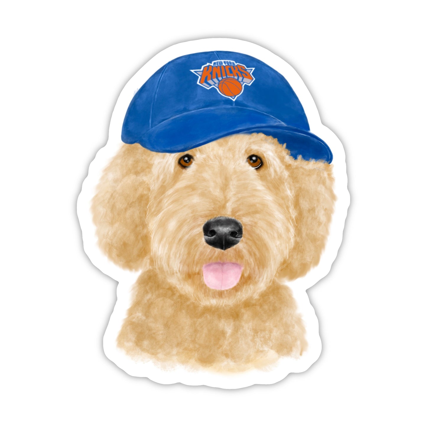 Knicks Doodle Sticker