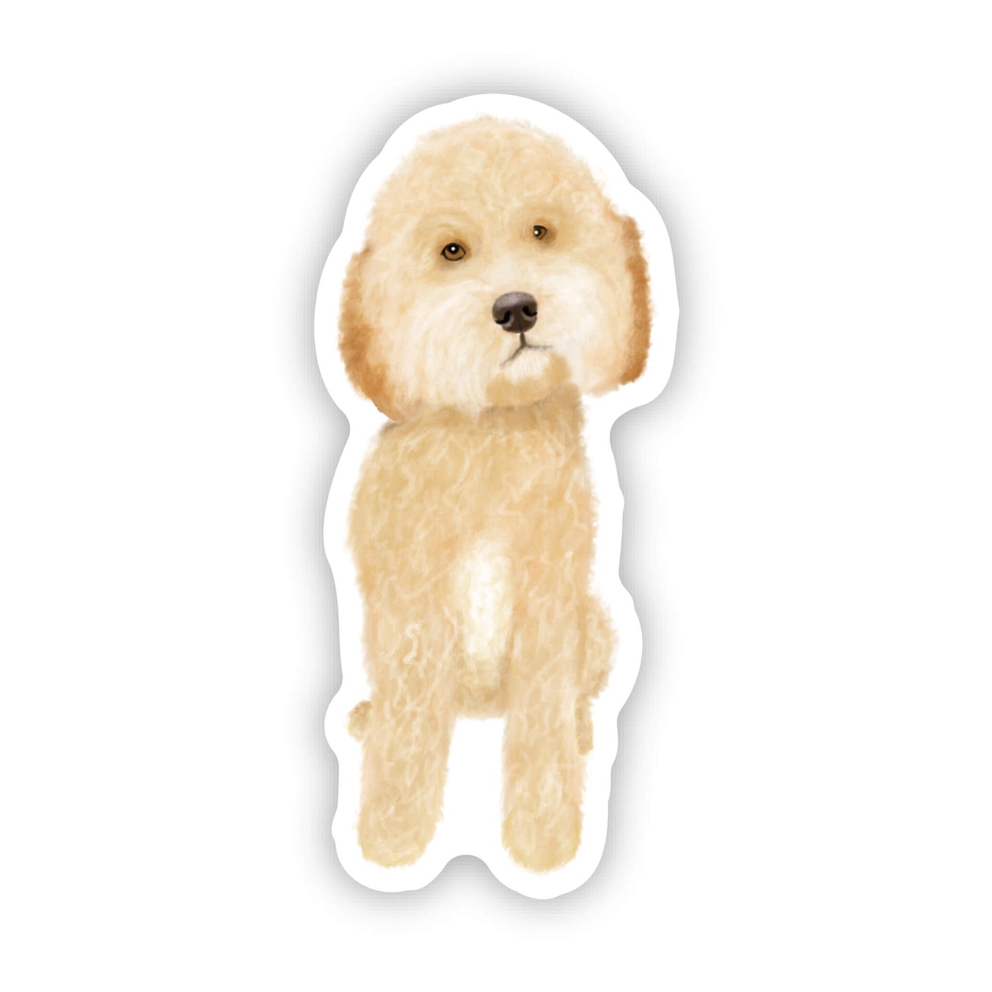 Custom Pet Portrait Stickers (Set of TWO Stickers)