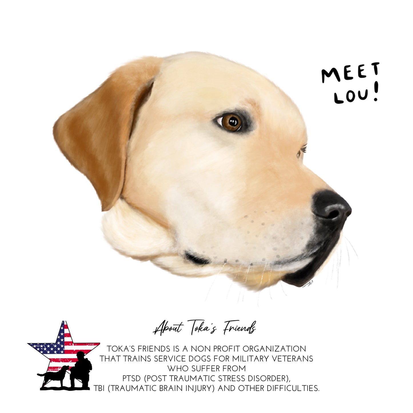 Custom Pet Portrait- 4x6 Art Print