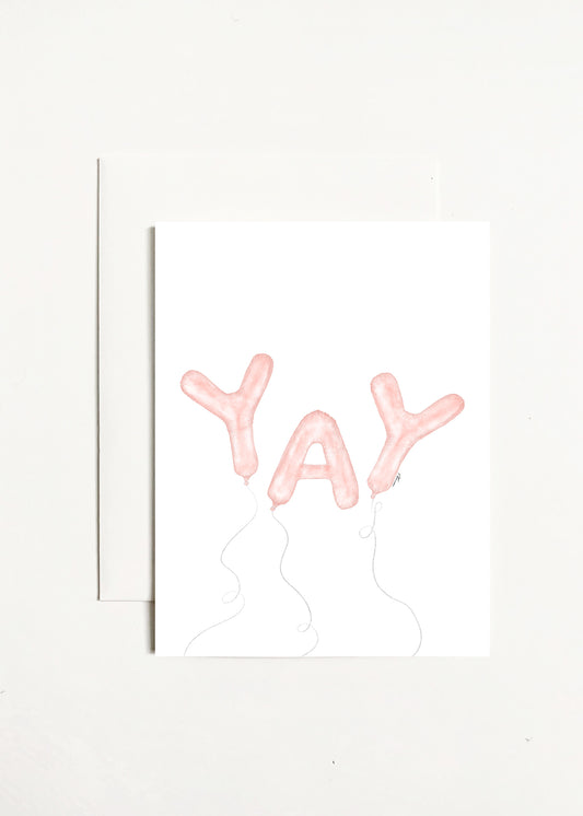 YAY - Pink Balloons